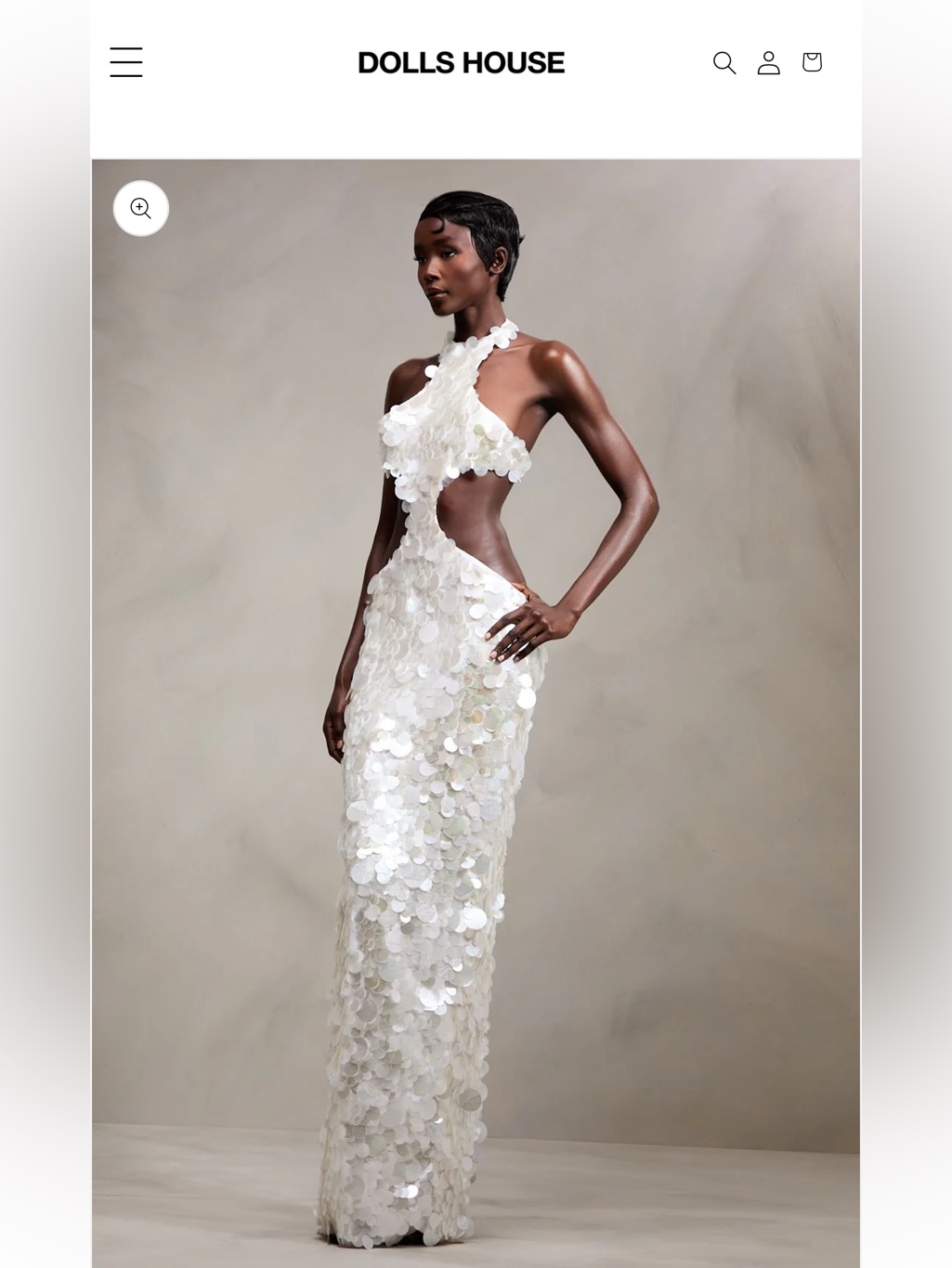The Dolls House Sequin Gown